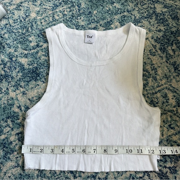 2/$20 | TNA | White Rib Racer Tank - Picture 11 of 12